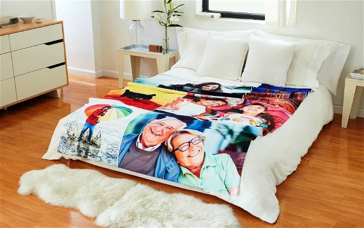 DIY Photo Blanket Gift