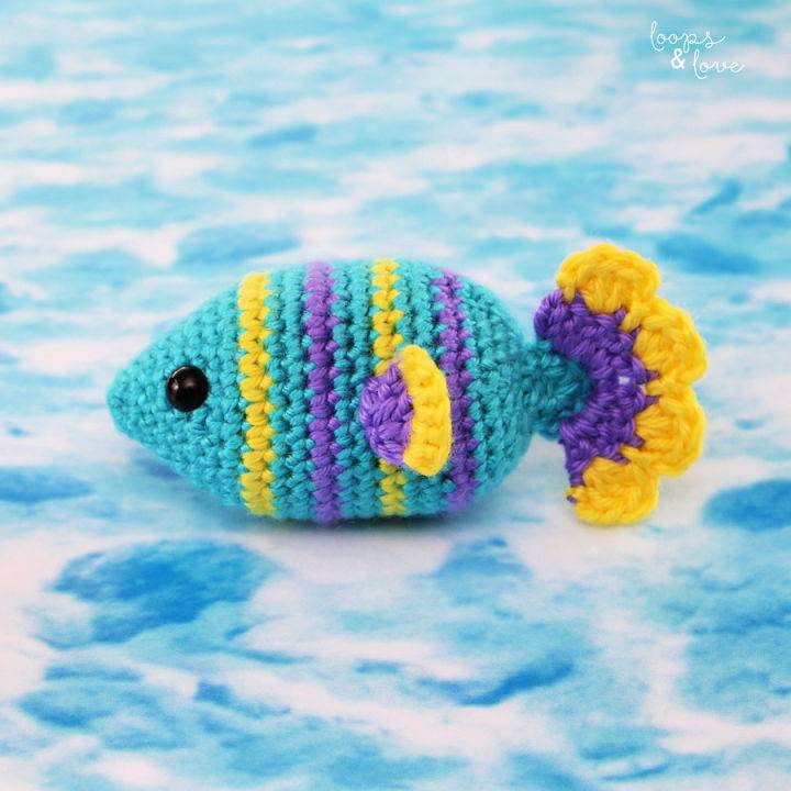 Easy Crochet Fish Amigurumi Pattern