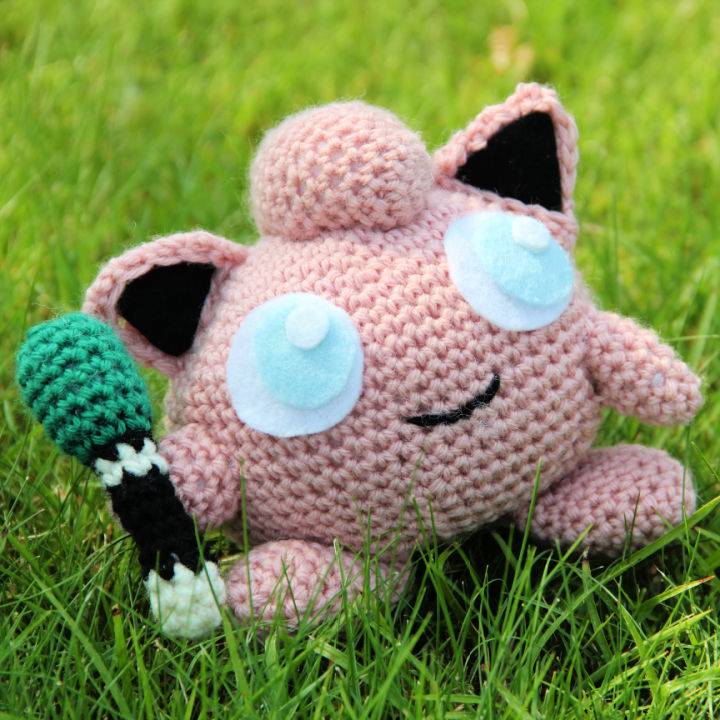 Easy Crochet Jigglypuff Pokemon Tutorial