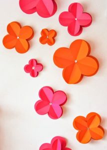 How to Make 3D Flowers (Printable 3D Flower Template)