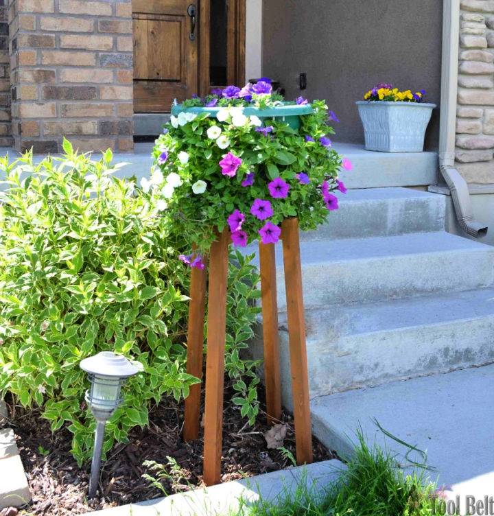 How to Make a Flower Pot Stand
