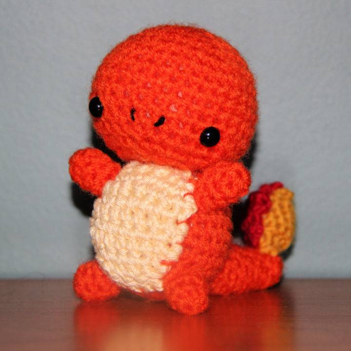 Free Crochet Charmander Pokemon Pattern