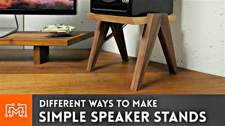 Free Speaker Stand Woodworking Plan