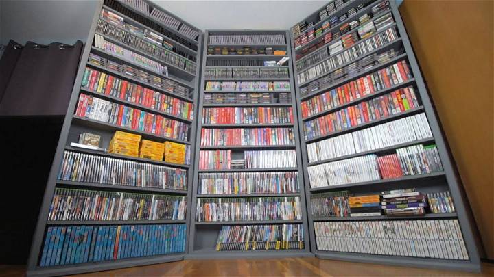 How to Build Shelves for Video Games