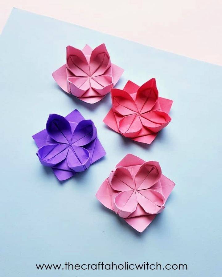 How to Make Origami Lotus Flower