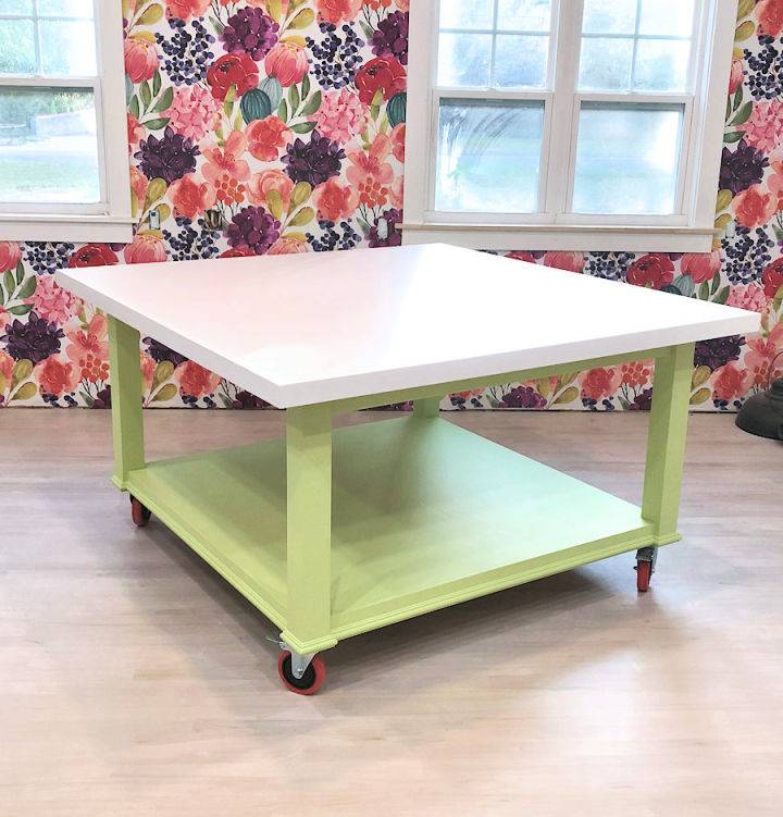 Make a Craft Room Cutting Table