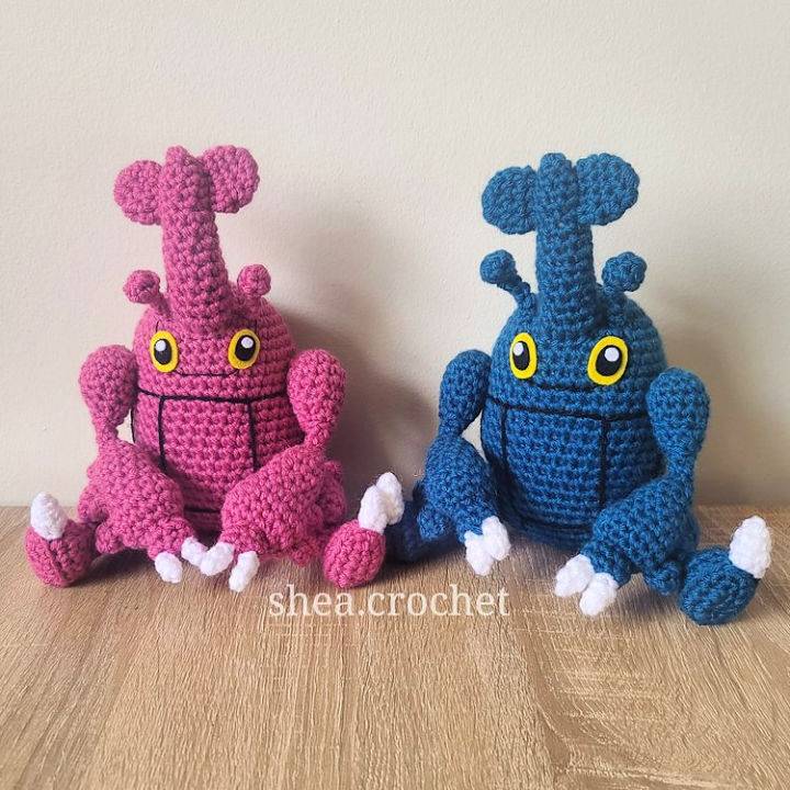 Lovely Crochet Heracross Pokemon Pattern