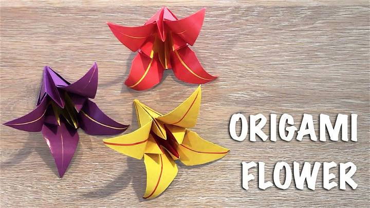 Make Origami Lilies Out of Paper