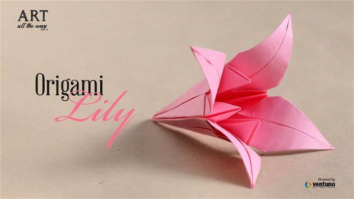 Make Your Own Origami Lily