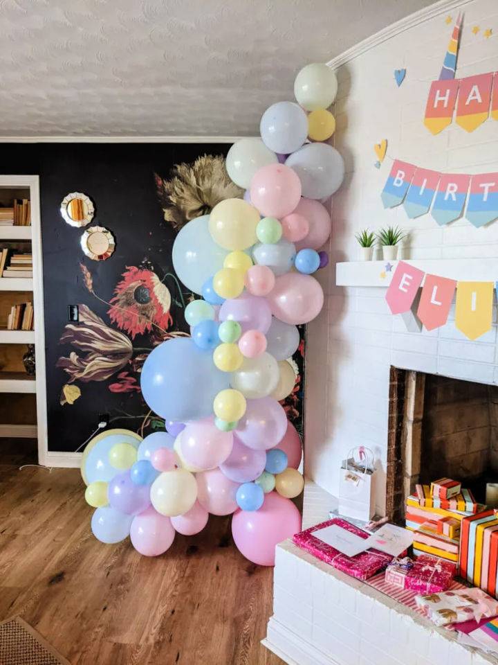 Make a Balloon Garland for Beginners