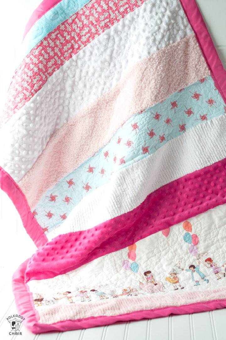 Soft ‘n Snuggly Sensory Baby Quilt Tutorial