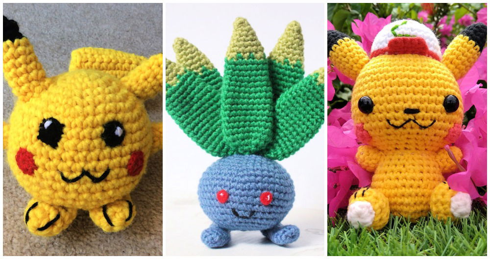 18 Free Crochet Pokemon Patterns 2023 