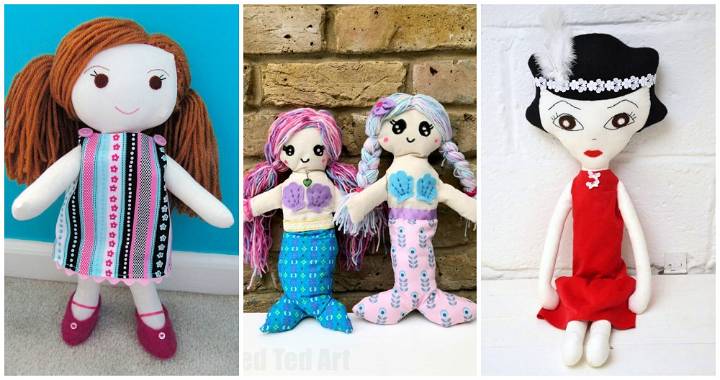 free rag doll sewing patterns doll cloth pattern to sew