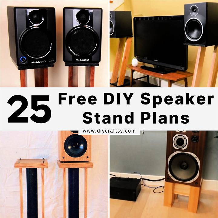 speaker stand plans