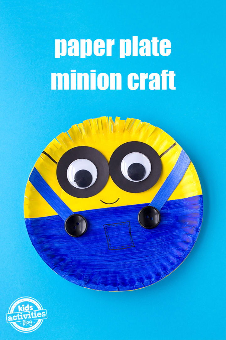 DIY Paper Plate Minion