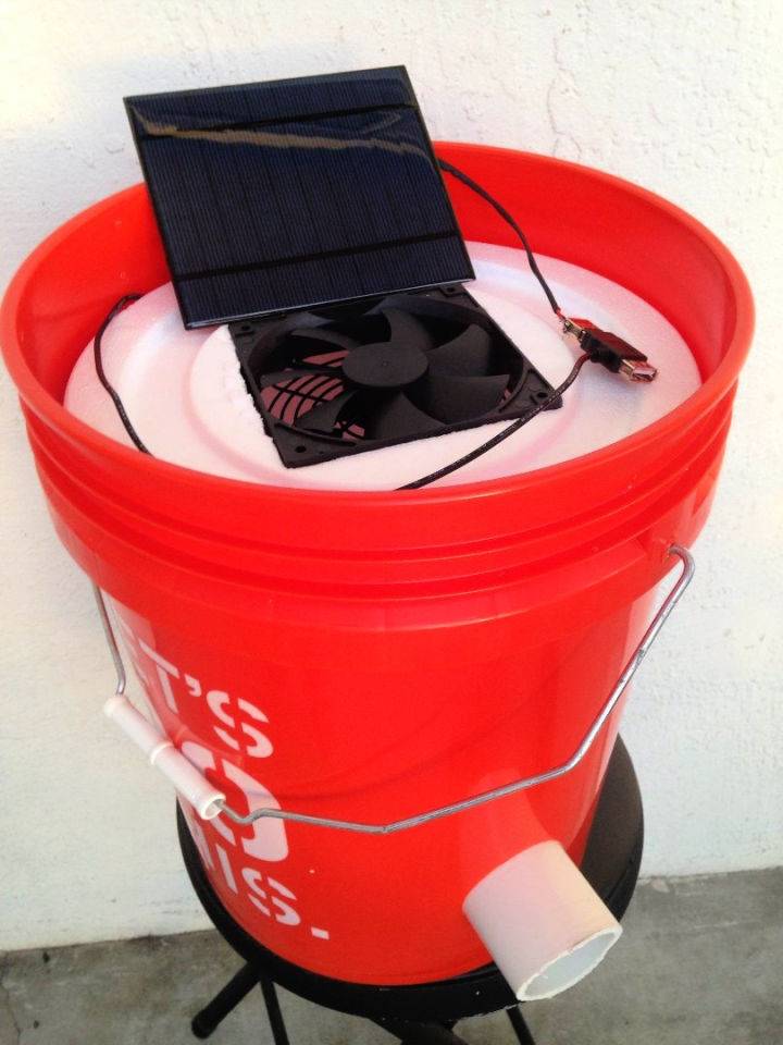 DIY 5 Gallon Bucket Air Conditioner