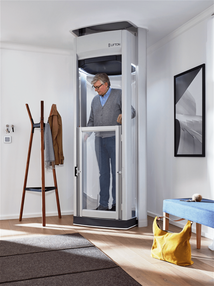 A great solution is installing a home lift to make it easier to move between levels.