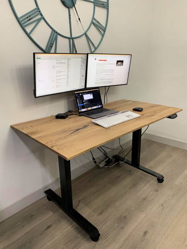 Built a Standing Desk