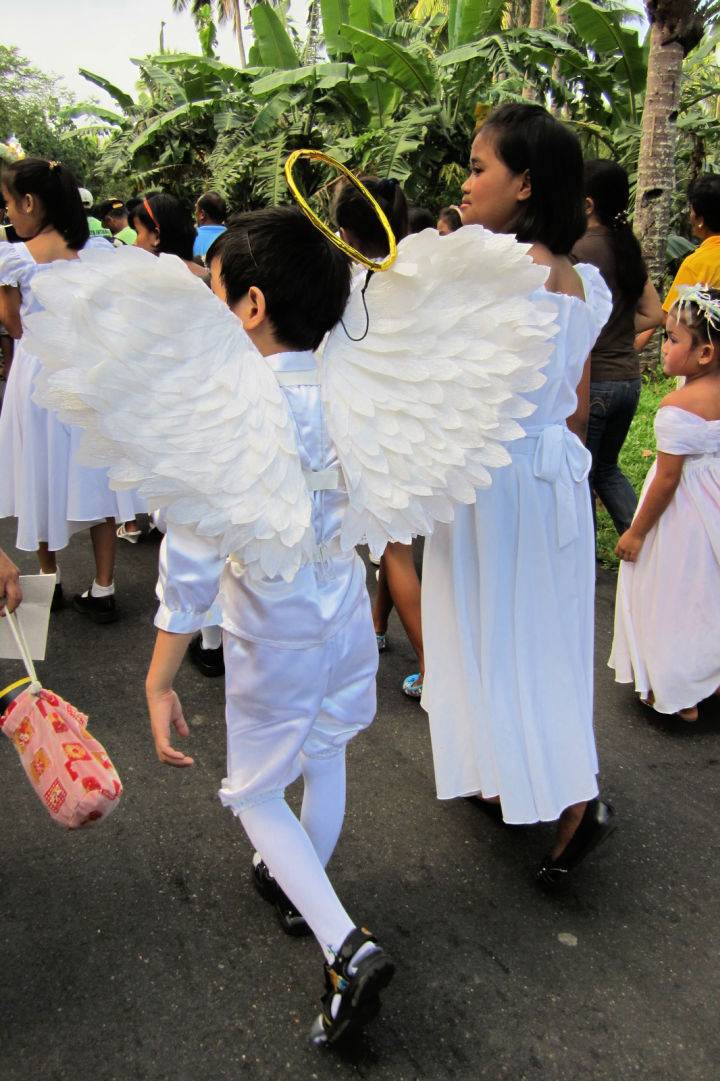 DIY Angel Wings for Costume