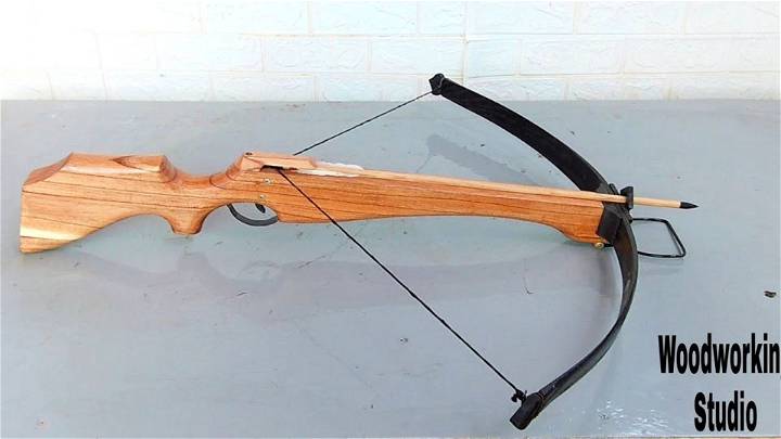DIY Wooden Crossbow at Home