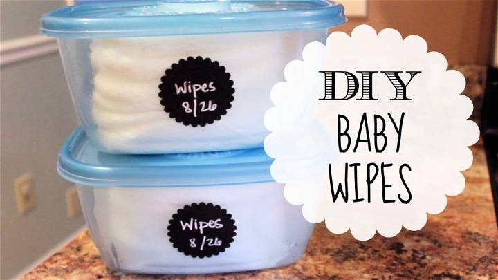 Easy to Make Baby Wipes