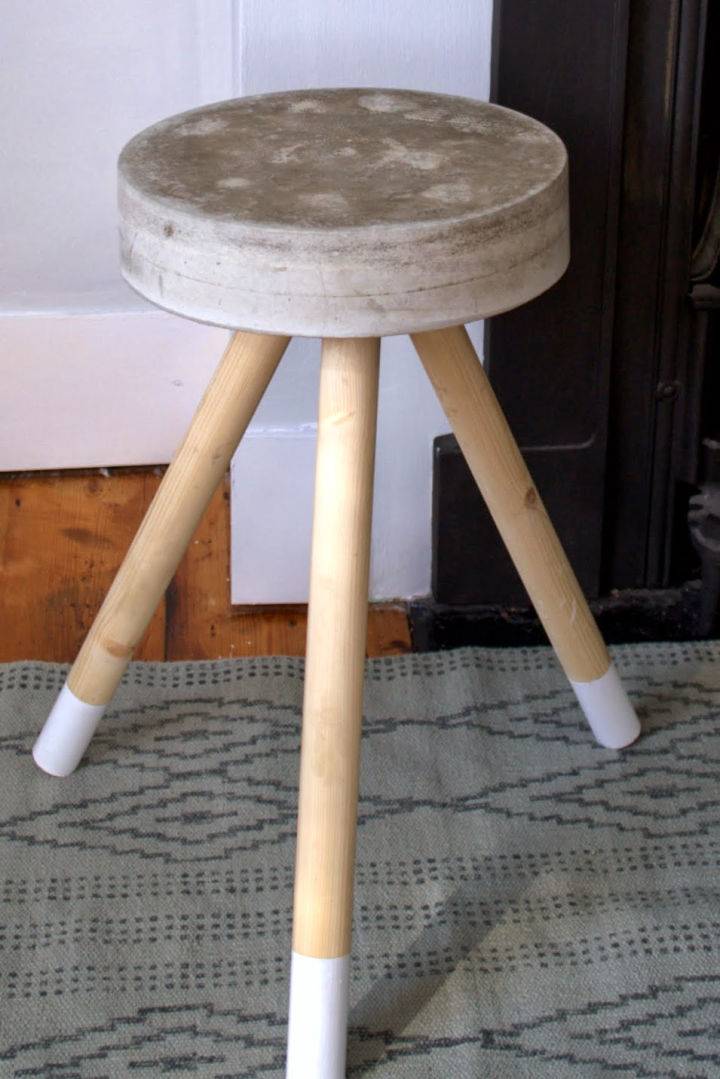 Make Your Own Concrete Stool