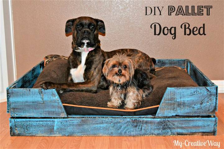 Making a Dog Bed Out of Pallets