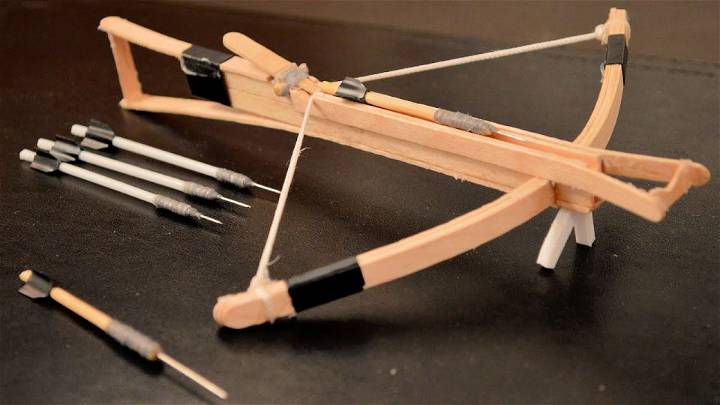 Best DIY Mini Toothpick Crossbow