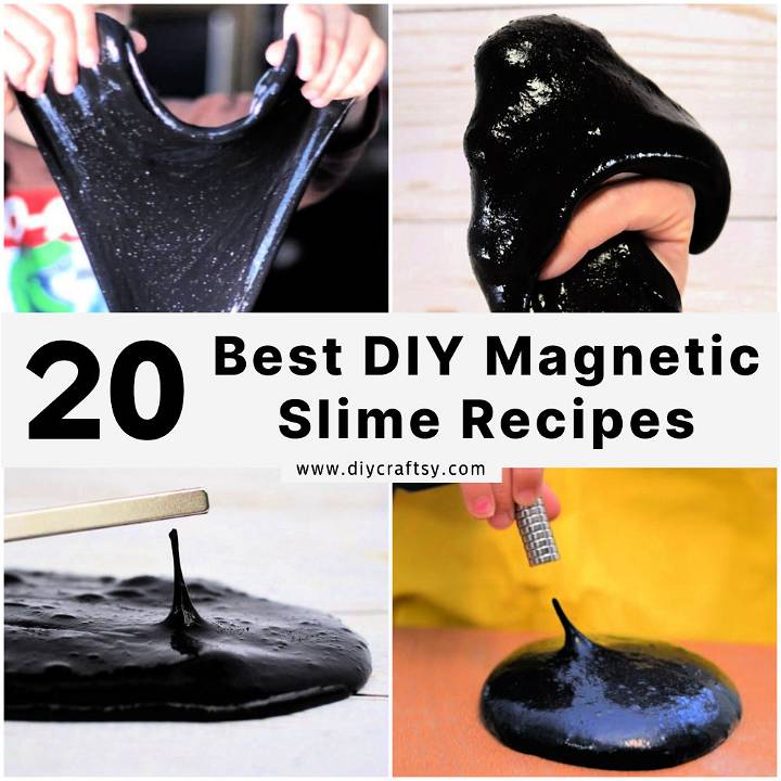 diy magnetic slime recipes