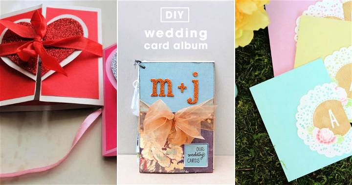diy wedding card ideas