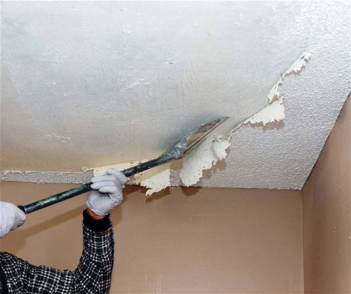 Can You DIY Popcorn Ceiling Removal