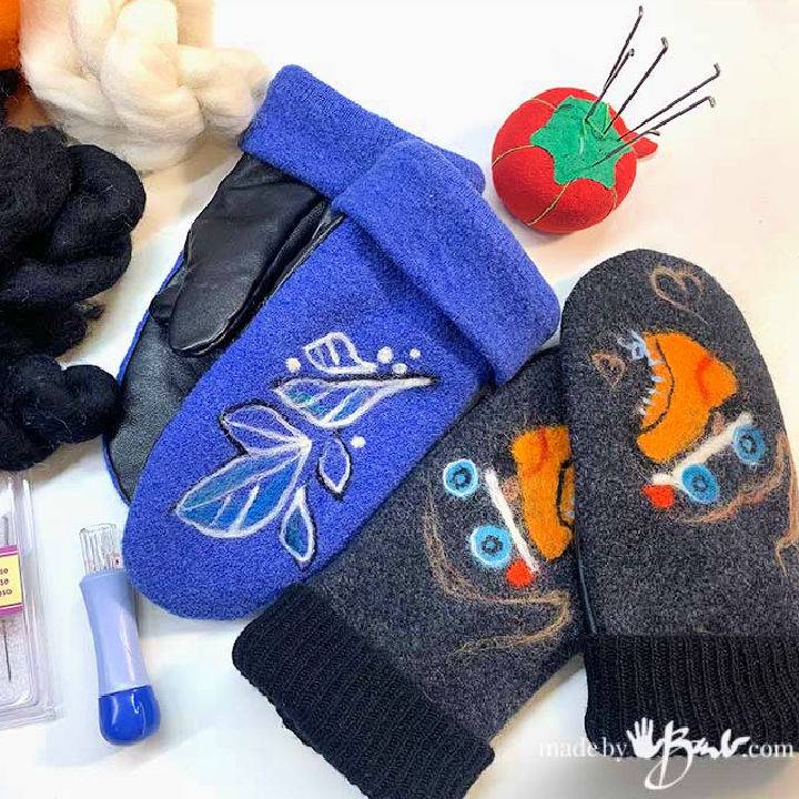 Easy DIY First Needle Felting Project