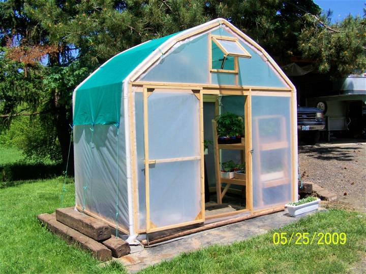 Greenhouse from an Old Carport