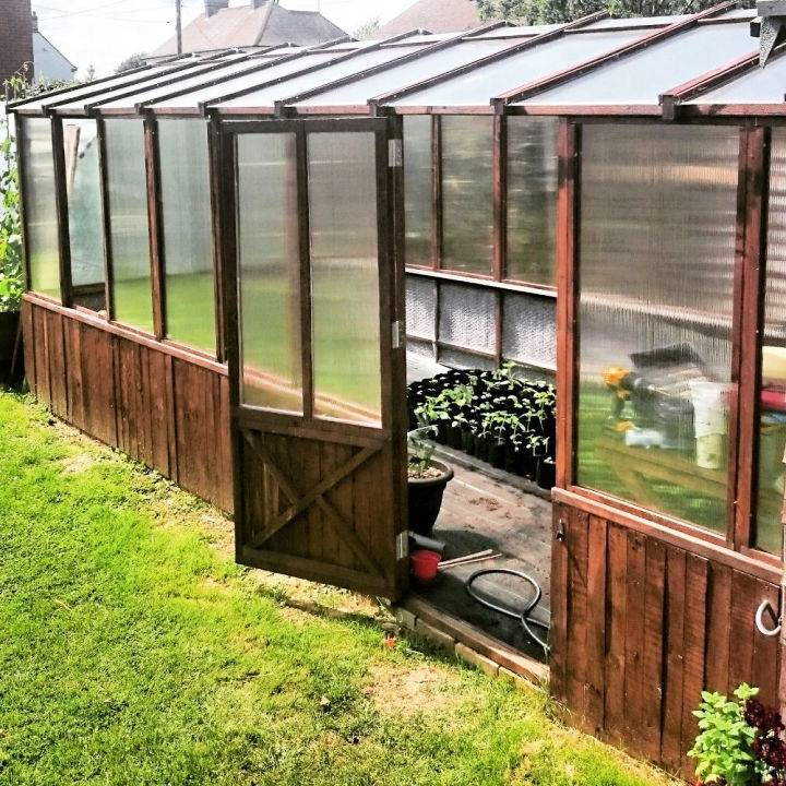 Half Recycled Greenhouse