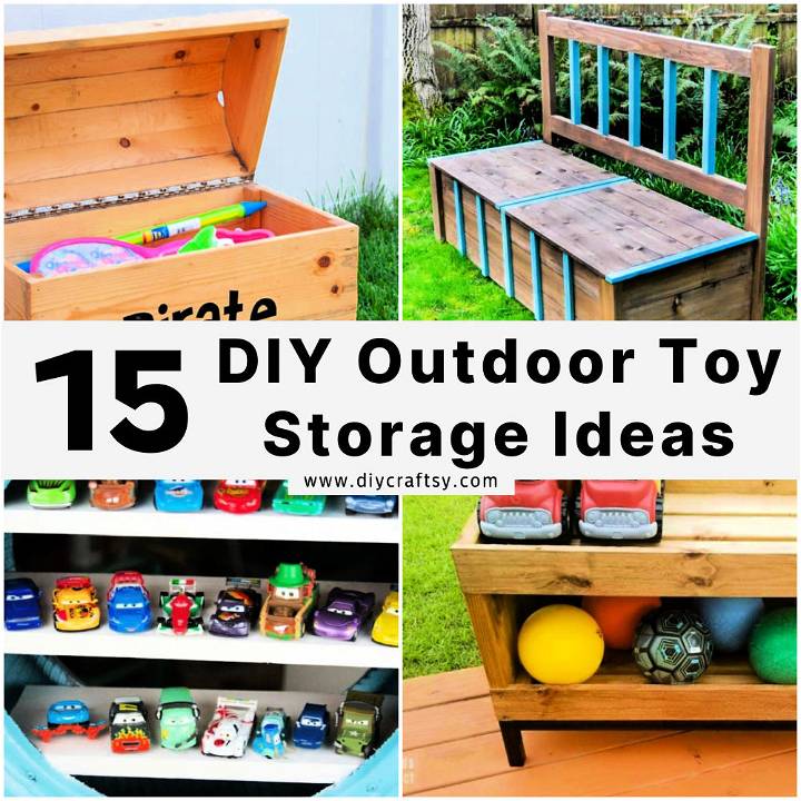 outdoor toy storage ideas