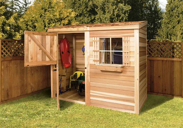 Build A Garden Shed From Blueprints