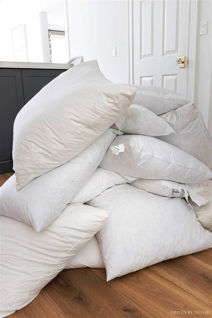 5 Crafty Ways to Upcycle Old Flat Lumpy Pillows