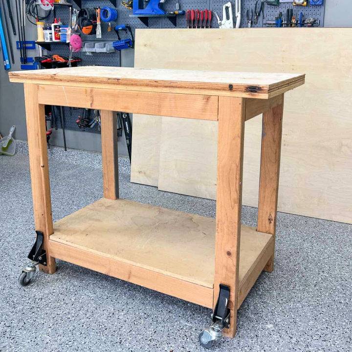 DIY 2×4 Workbench Using Simple Tools and Lumber