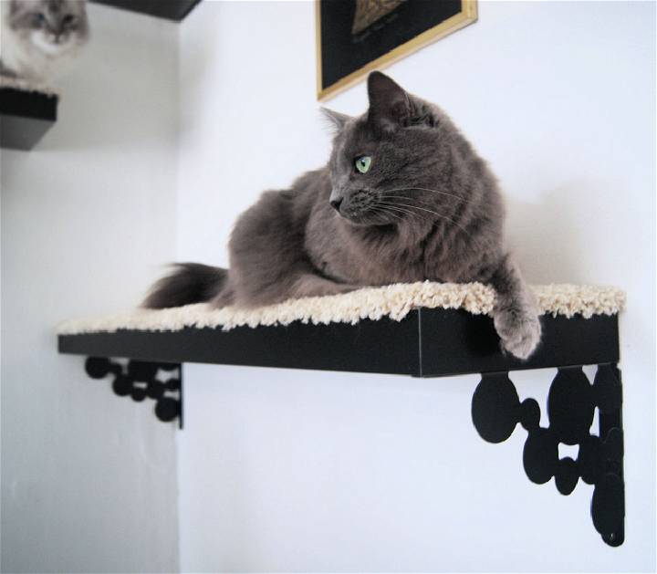 Cheap DIY Ikea Hack Lack Shelves Cat Tree