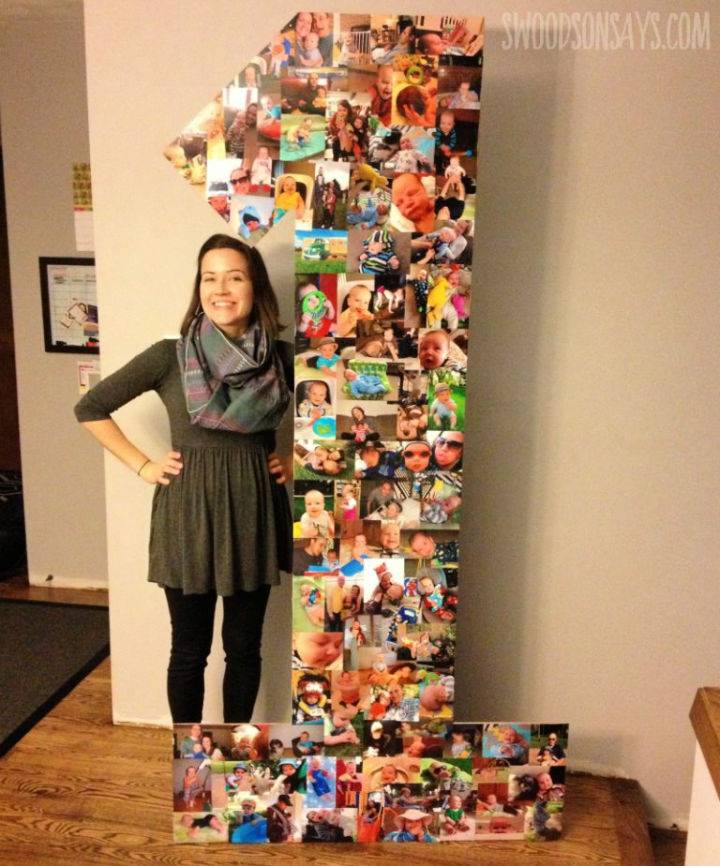 Creative Photo Collage for Birthday Party