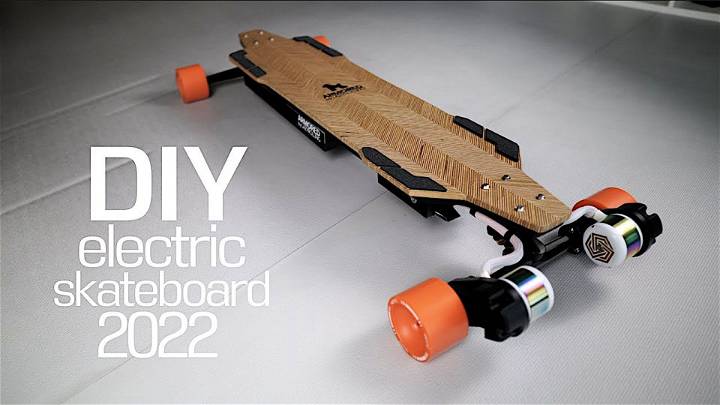 DIY Electric Skateboard with Massive Stator