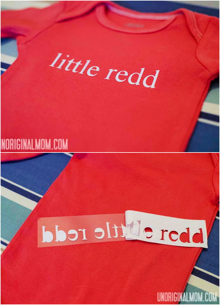 DIY Personalized Onesie