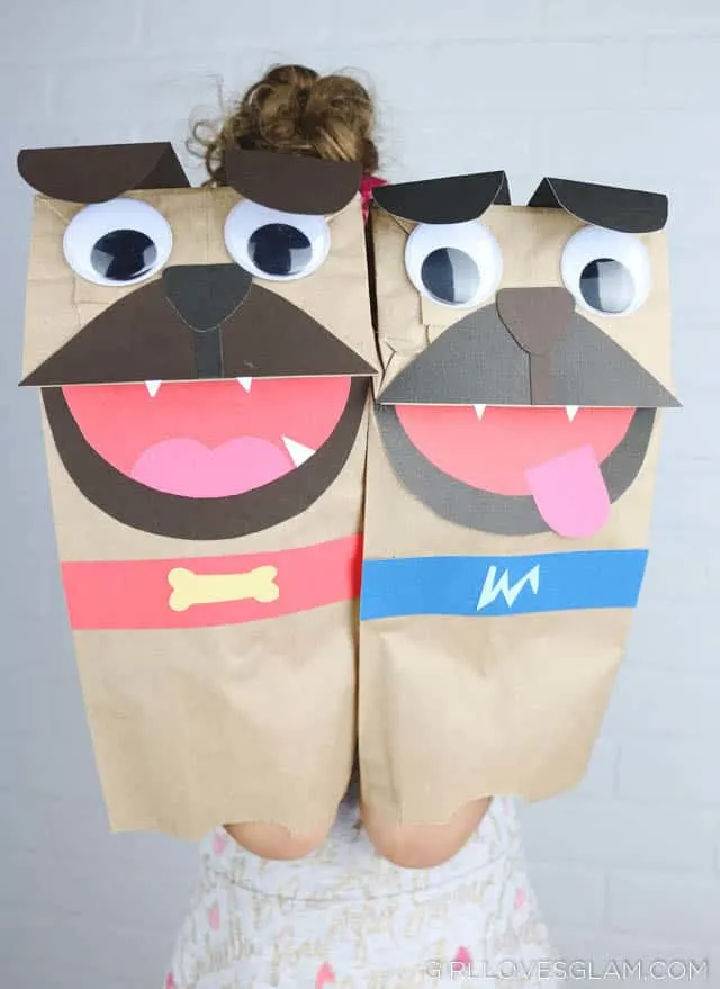 DIY Puppy Dog Pals Paper Bag Puppets