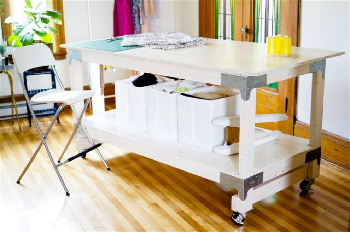 DIY Sewing and Cutting Table
