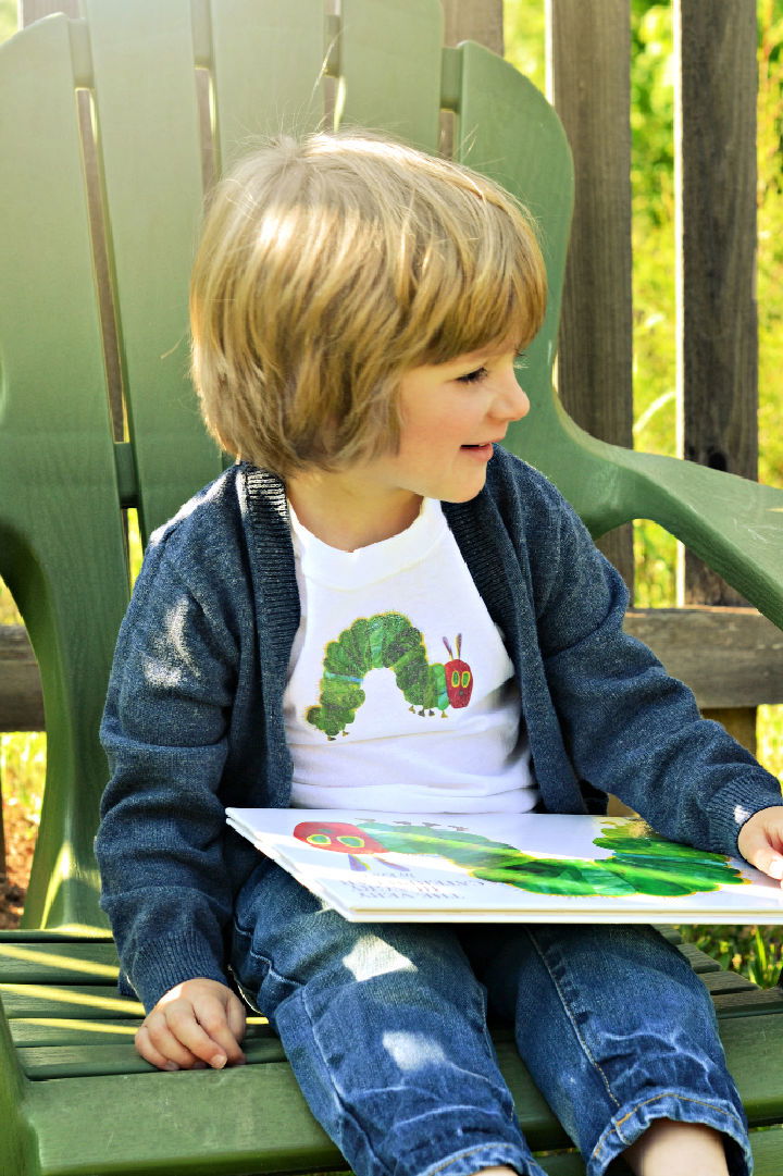 DIY The Very Hungry Caterpillar T Shirt