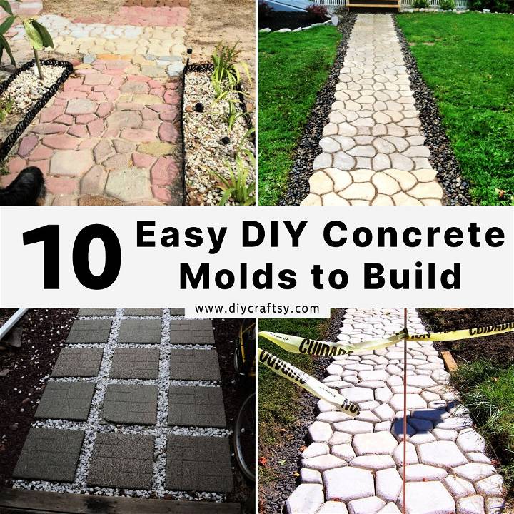 DIY concrete molds