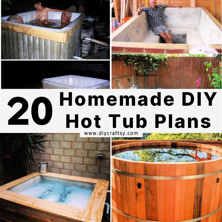 DIY hot tub plans