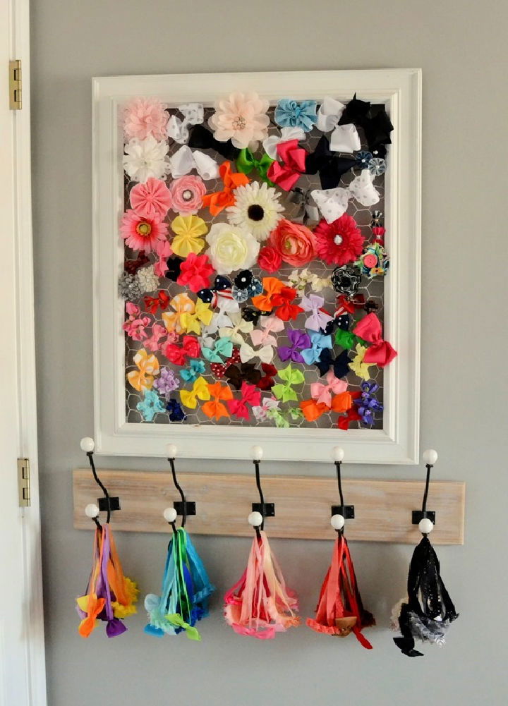 Easy DIY Hair Bow Holder