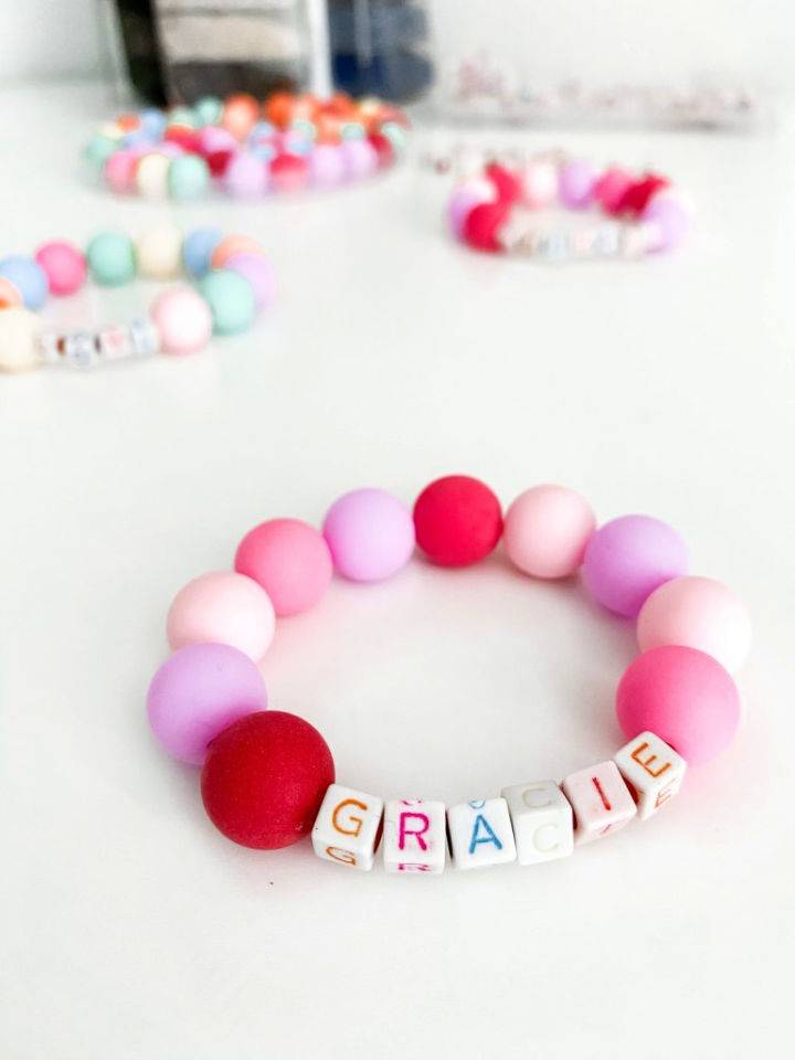Easy DIY Name Bracelets