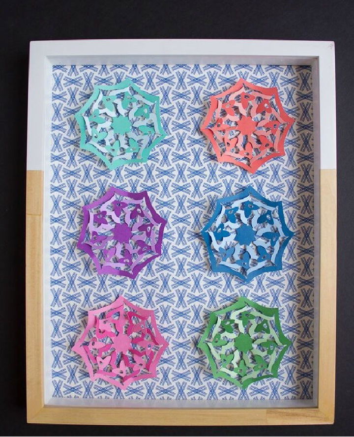 Easy DIY Paper Punch Art